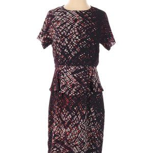 W118 by Walter Baker Peplum Dress W/Exposed Zipper